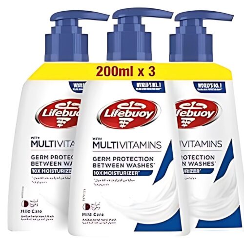 Lifebuoy handwash 100% stronger germs protection