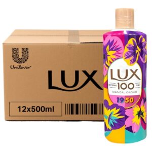 Lux Perfumed Body Wash Magical Orchid 1950, 12x500ml