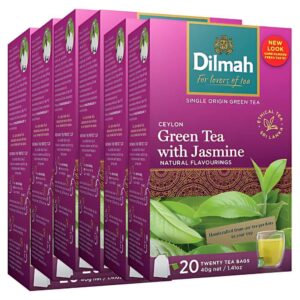 Dilmah Ceylon Green Tea With Jasmine 6x20s