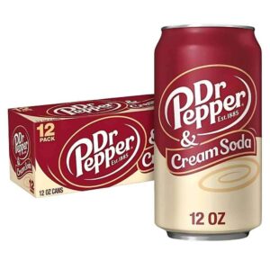 Dr Pepper Cream Soft drink 12x355ml