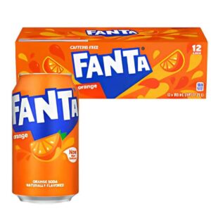 Fanta Orange Flavored Soda 12x355ml