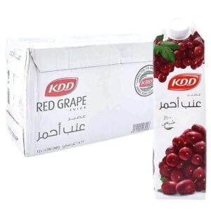 KDD Red Grape Juice 12x1ltr