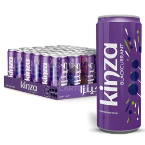 Kinza Blackcurrant Carbonated Drink 30x250ml