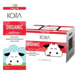 Koita Organic Low Fat Milk 12x1L