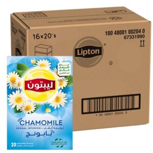 Lipton Chamomile Herbal Infusion Tea 16x20s