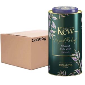 Ahmad Earl Grey Loose Black Tea 12x100g