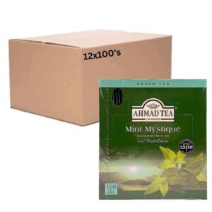 Ahmad Mint Mystique Green Tea Envelope 12x100s Tea Bag