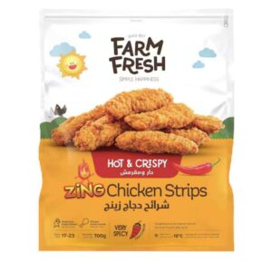شرائح دجاج حارة زنغ من فارم فريش