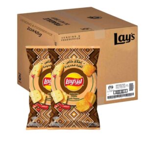 Lays Cheese with Pepper Flavor Potato Chips 20x45g