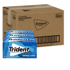 علكة ترايدنت نعناع أبيض