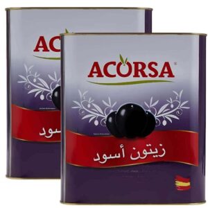 زيتون أسود مع النواه من اكورسا