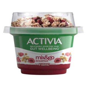 Activia Mix & Go Chia and Raspberry Yoghurt (Saudi Arabia) 170g