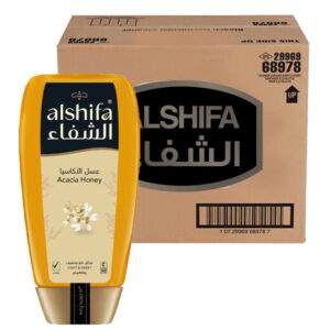 Al Shifa Acacia Honey Squeeze Bottle 12x400g