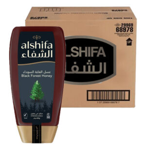 Al Shifa Black Forest Honey Squeeze Bottle 12x500g