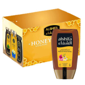 Al Shifa Natural Honey Squeeze Bottle 12x250g