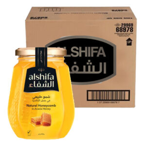 Al Shifa Natural Honeycomb In Acacia Honey 500g 6x500g