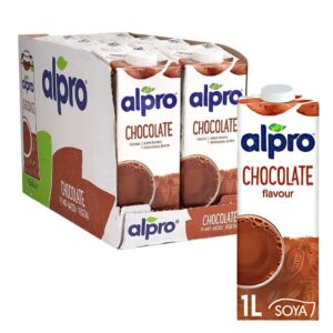 Alpro Soya Chocolate Milk 8 x 1Ltr