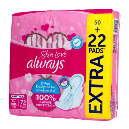Sanitary Pads Maxi Thick 72 pads