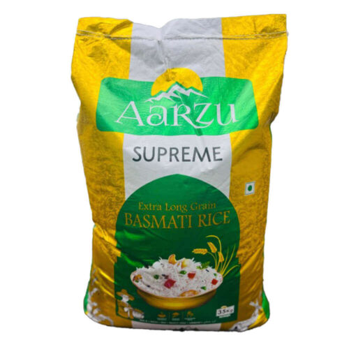 Basmati Extra long Rice Supreme Aarzu 1x35kg