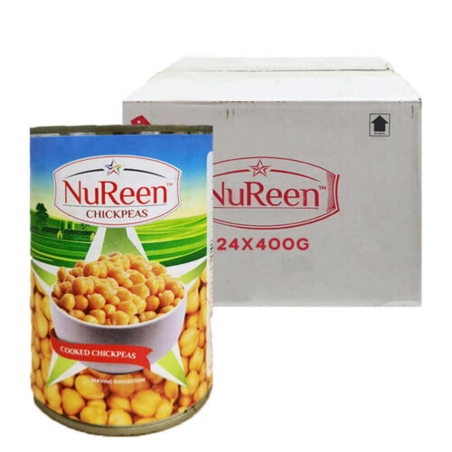 chick peas nureen 24x400g