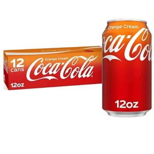 كوكاكولا برتقال كريم صودا