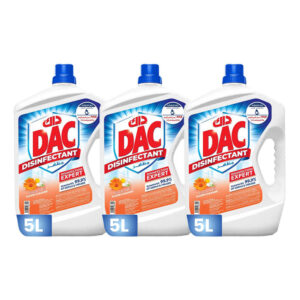 DAC Disinfectant Floor Cleaner Floral 3x5L