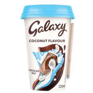 Galaxy coconut chocolate milk