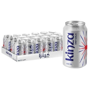 Kinza Cola Diet Carbonated Drink 24x330ml