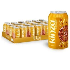 Kinza Orange Carbonated Drink 24x300ml