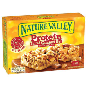 Nature Valley Gluten Free Salted Caramel Nut Protein Bars (Spain) 40gx4