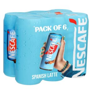 Nescafe Spanish Latte Iced Coffee On-The-Go 6x225ml