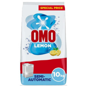 Omo Lemon Semi Automatic Powder Laundry Detergent 1x10kg