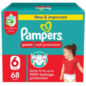 Pampers premium care Taped Pack size 6 68 pcs