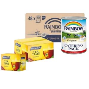 1 Cartoon Rainbow Milk + 1 Cartoon Amazon Catering Tea bags