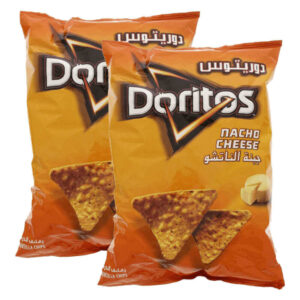 Doritos Nacho Cheese Chips 2x165gm