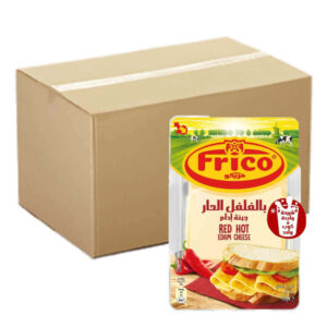 Frico Edam Red Hot Dutch Cheese Slices 12x150g