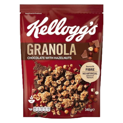 Kellogg's Granola Chocolate with Hazelnuts