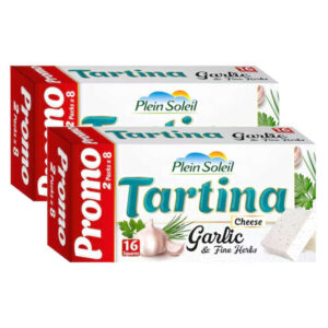 Plein Soleil Tartina Cheese With Garlic 2x133gm