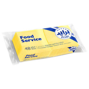 Pride Cheddar Cheese Slices 48 Pcs 800gm