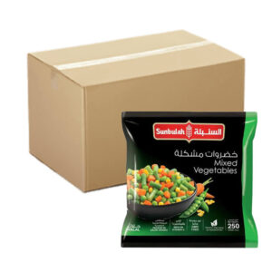Sunbulah Mixed Vegetables 24x250g