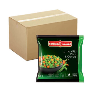 Sunbulah Peas and Carrots 12x450g