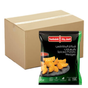 Sunbulah Spiced Potato Wedges 12x750g