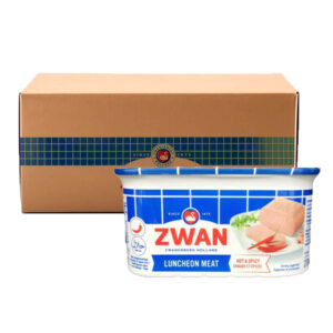 Zwan Beef Luncheon Meat Hot And Spicy 48x200g