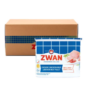 Zwan Chicken Luncheon Hot And Spicy 24x340g