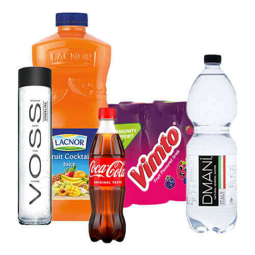 Drinks, Juices and Water
