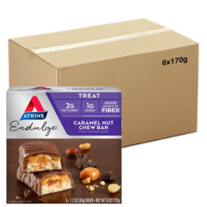 أتكينز إندولج بار كراميل بالمكسرات