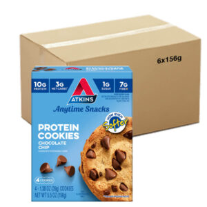 كوكيز بروتين برقائق الشوكولاتة