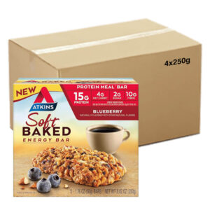 "أتكينز بار طاقة مخبوز بالتوت الأزرق "