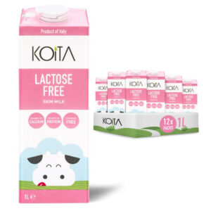 Koita Lactose-Free Non-Hormone Skim Milk 12x1L