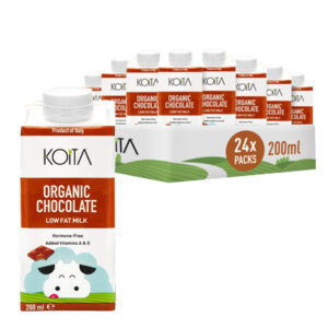Koita Organic Chocolate Milk 24x200ml